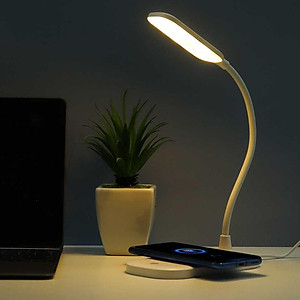 Mua Desk Lamp with 10W Qi Wireless Charging, Table Lamp with USB