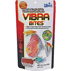 Thức ăn HIKARI VIBRA BITES - Thức ăn cao cấp cho cá Đĩa -Thần Tiên -Phượng Hoàng - Cá nhiệt đới - Cám HIkari