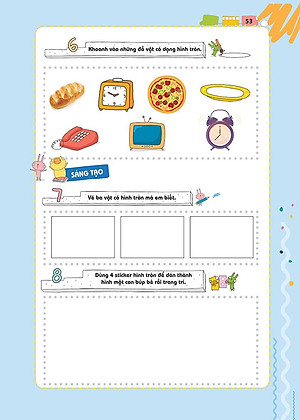 Sách POMath - Toán Tư Duy Cho Trẻ Em 4-6 Tuổi (Tập 1)