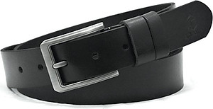 Thắt lưng da bò nam AT Leather Premium PK1 - Đen