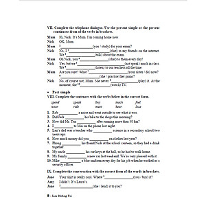 Bài Tập Tiếng Anh 8 ( Theo chương trình GDPT Mới - Chân Trời Sáng Tạo -Tặng File Đáp Án)