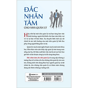 Sách Đắc nhân tâm cho nhà quản lý (Tái bản)