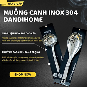 Muỗng canh DandiHome Inox 304