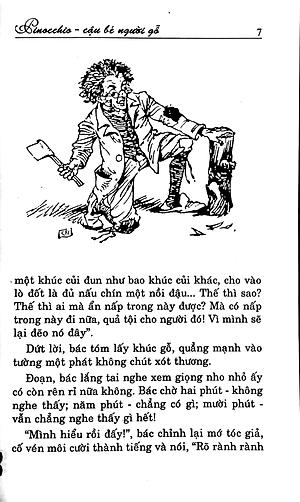 Sách Pinocchio Cậu Bé Người Gỗ