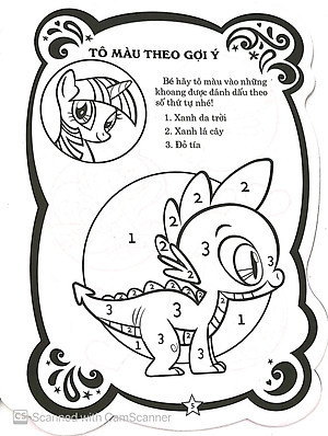 Sách Pony Tô Màu Và Các Trò Chơi - Tập 1