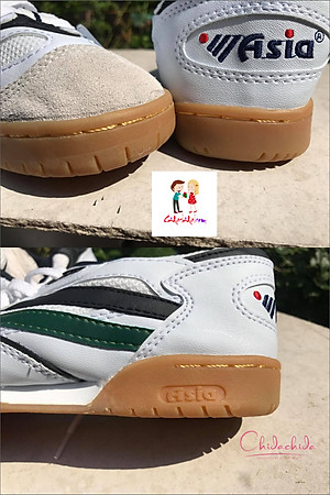 Giày thể thao nam Asia, đế kếp, bền, rẻ, dùng cho lao động và thể thao (màu trắng)