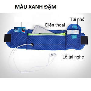 Túi đeo bụng, túi đeo hông, túi đeo chạy bộ đựng điện thoại tập thể dục thể thao tiện dụng - hàng chính hãng