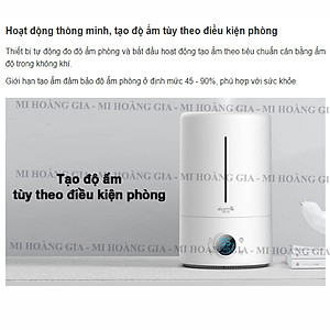 Máy tạo độ ẩm, phun sương Deerma DEM-F628s Dung tích 5 lít - Độ ồn thấp 36dB - Diện tích hoạt động 35m2 - Hàng chính hãng