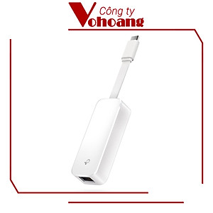Bộ Chuyển Đổi Mạng USB Type-C Sang Ethernet TP-Link UE300C Tốc Độ 100/1000 Mbps - Hàng Chính Hãng
