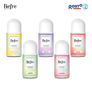 Lăn Khử Mùi Dưỡng Trắng Hương Nước Hoa Refre Whitening Deluxe Hương Sang Trọng (40ml)
