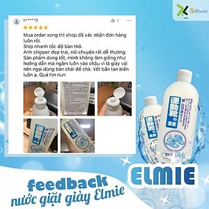 Nước giặt giày thể thao Elmie - 500ml (Hàng nội địa Nhật bản)