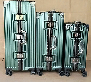 Vali Khung Nhôm Vân Nhám Chống Trầy Xước NiceVilla Size 20inch-24inch-29inch