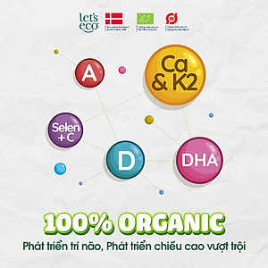 Sữa Bột Hữu Cơ Let's Eco số 03 Cho Bé 700g