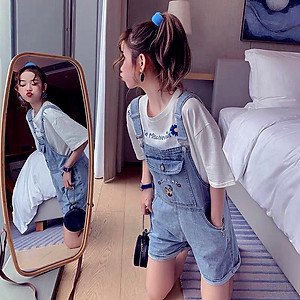 Quần yếm jean short Dream YS12 C133