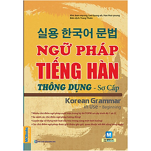 Combo Trọn Bộ Ngữ Pháp Tiếng Hàn Thông Dụng Sơ - Trung Cấp (Tặng Sách Tự Học Tiếng Hàn Cho Người Mới Bắt Đầu) 