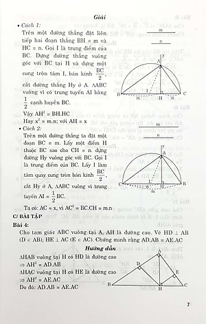 Sách Luyện Thi Toán Hình Học Lớp 9