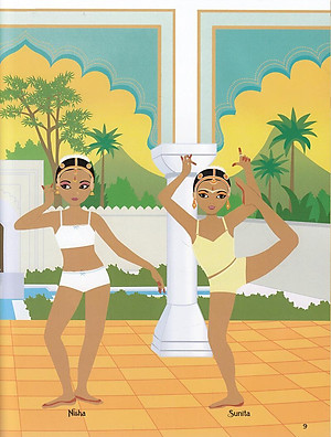 Sách Dán Hình Sáng Tạo Trang Phục Búp Bê - Vũ Điệu Đam Mê