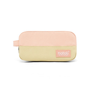 Bóp viết nhiều ngăn NATOLI, hộp bút cute chống nước đựng bút đa năng BST Simple Duo Pen Case T23