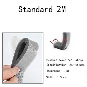 Ron Chặn Khe Cửa, Xốp Chặn Khe Cửa, Ngăn Gió, Bụi, Côn Trùng, Cách Âm, Mút Dán Khe Cửa
