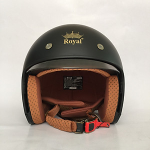 Mũ Bảo Hiểm 3/4 Yohe M139  - Đen Nhám