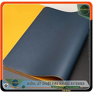 Miếng Lót Chuột FIRO MXL800 EXTENDED - Tấm Lót Chuột Cỡ Lớn 2 Mặt 80cmx40cm - Chất Liệu Da PU Cao Cấp - Tấm Lót Chuột Và Bàn Phím Chơi Game - Tấm Trải Bàn Làm Việc - Hàng Chính Hãng FIRO