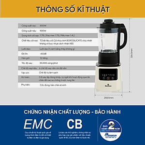 Máy Làm Sữa Hạt BlueStone BLB-6035 (1700W) - Hàng chính hãng