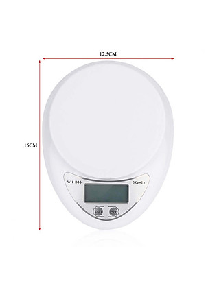 Cân điện tử thực phẩm cho nhà bếp Electronic Kitchen 5kg GDA001