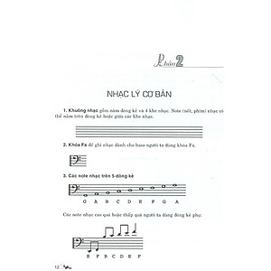 Sách Tự Học Và Thực Hành GuiTar Bass (Tái Bản)