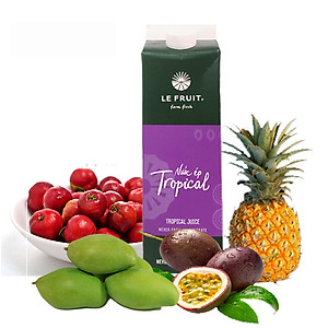 Nước ép trái cây tươi Tropical Le Fruit hộp 1L
