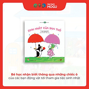 Truyện Ehon bé 1-2-3 tuổi - Sinh nhật của bạn Thỏ