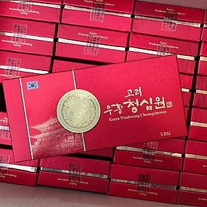 Ng­ưu Hoàng Thanh Tâm Hộp 5 viên - Phòng Ngừa Tai Biến Và Đột Quỵ Hộp Giấy