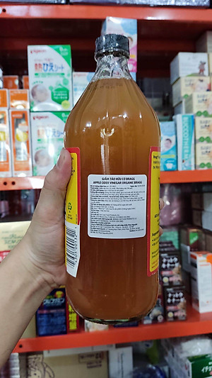 Giấm táo hữu cơ Organic Bragg (946ml)