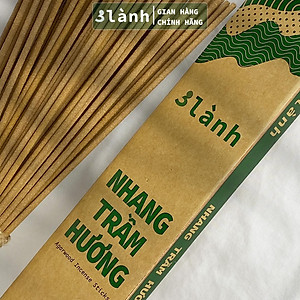 Nhang Trầm Hương Đặc Biệt Cao Cấp Thượng Hạng 30-40cm, 100gr 3 Lành Tự Nhiên 100% 7- Trên 15 Năm Trầm Thờ Cúng Thư Giãn Dâng Hương Tôn Giáo Xông Nhà