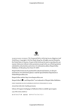 Sách Search Inside Yourself: The Unexpected Path To Achieving Success, Happiness (And World Peace)