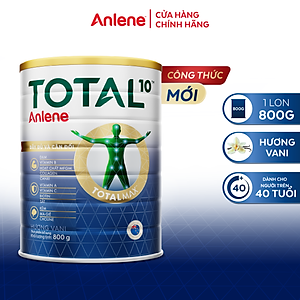 Combo 2 TPBS Anlene Total 10 lon 800g tặng nồi inox