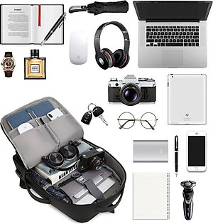 Ba lô nam thời trang cao cấp phong cách mới (15,6")