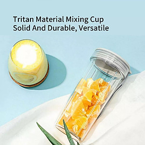 Máy Xay Sinh Tố XIAOMI 6 Lưỡi Dao Thiết Kế Mini Đa Năng - hàng nhập khẩu