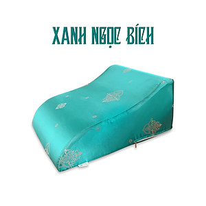 Gối kê chân chống giãn tĩnh mạch YOROKOBI cao 25cm dành cho người đau nhức chân, tiểu đường, tê bì, vọp bẻ, kiến bò, mẹ bầu phù chân tích nước - hàng thương hiệu- TÍM