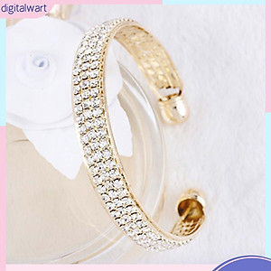 Vòng tay trang sức đính đá sang trọng cho nữ