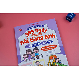 Sách Gia Đình Song Ngữ - 365 ngày cả nhà cùng nói tiếng Anh như người bản ngữ