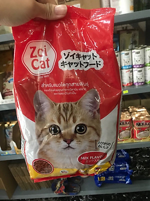 THỨC ĂN HẠT DÀNH CHO MÈO ZOI CAT TÚI 1Kg