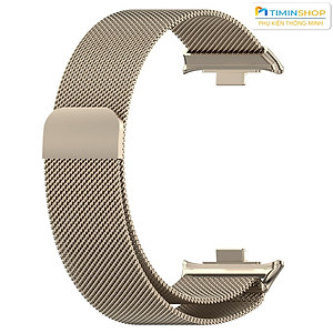 Dây Thép cho MI Band 8 Pro/ Band 9 Pro/ Redmi Watch 5/ 4 - Dây Thép, khóa nam châm (DTB8P)