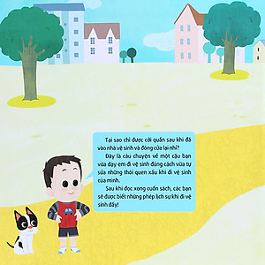 Sách Giáo Dục Giới Tính - Phép Lịch Sự Khi Đi Vệ Sinh