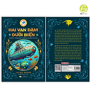 Hai vạn dặm dưới biển - Sách song ngữ kinh điển, có note từ vựng, tặng kèm file nghe - HG Books