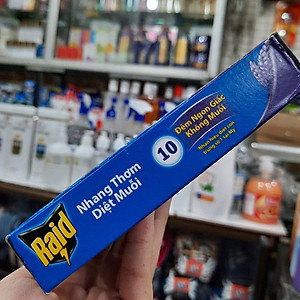 Combo 2 Hộp Raid Nhang Muỗi Hương Lavender 50 Khoanh (50x12g)