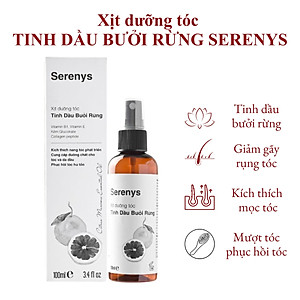 Xịt Dưỡng Tóc Tinh Dầu Bưởi Rừng Serenys 100ml – Giúp Tóc Mềm Mượt & Chắc Khỏe