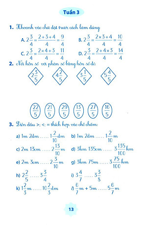 Sách Vở Bài Tập Môn Toán Học Kì 1 (Lớp 5)