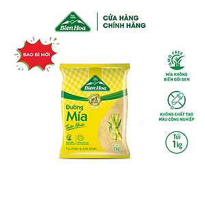 [Túi 1Kg] Combo 3 Đường mía thiên nhiên Biên Hòa 1kg/túi