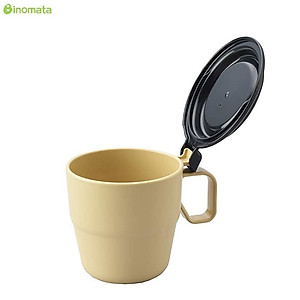 Ly nhựa cao cấp có nắp chống tràn Inomata hàng nội địa Nhật Bản