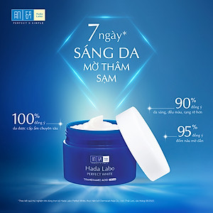 Kem dưỡng trắng Hada Labo Perfect White Tranexamic Acid Cream 50g